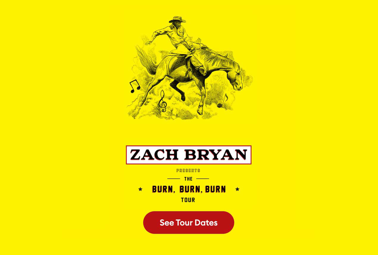 Thumbnail for Zach Bryan Tour project